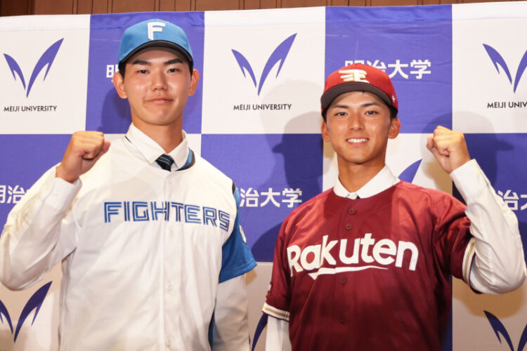 宗山塁主将・浅利太門投手がプロ野球ドラフト会議で指名！（明治大学体育会硬式野球部）