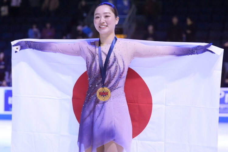 樋口新葉選手がフィギュアスケートのGPシリーズ初戦アメリカ大会で初優勝！三浦佳生選手は銅メダルを獲得！